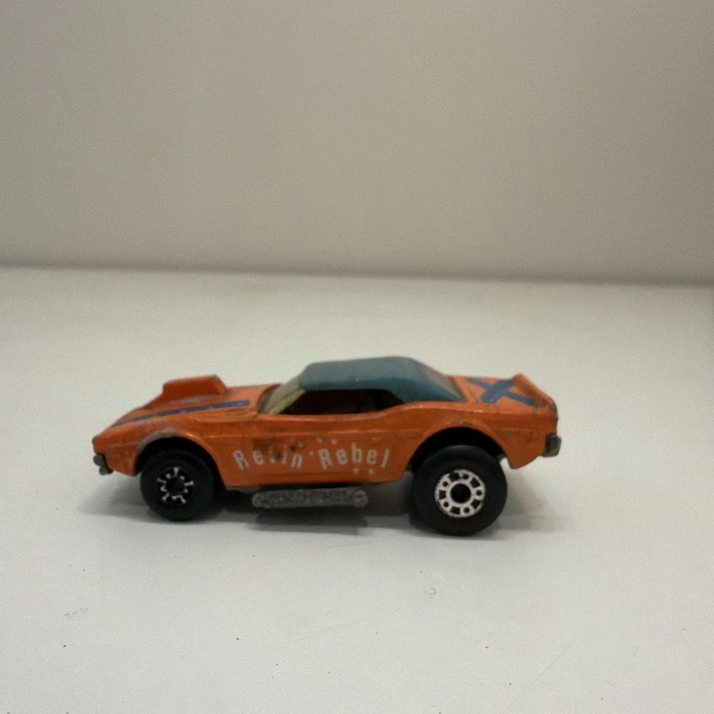 Vintage Matchbox Superfast MB1 Dodge Challenger Revin Rebel